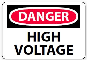 Danger - High Voltage